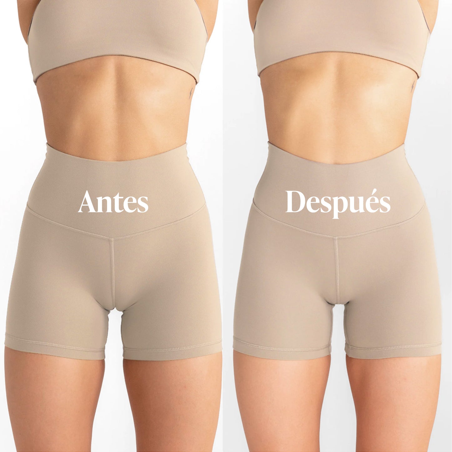 Tanga de talle medio color piel (Lote de 3)