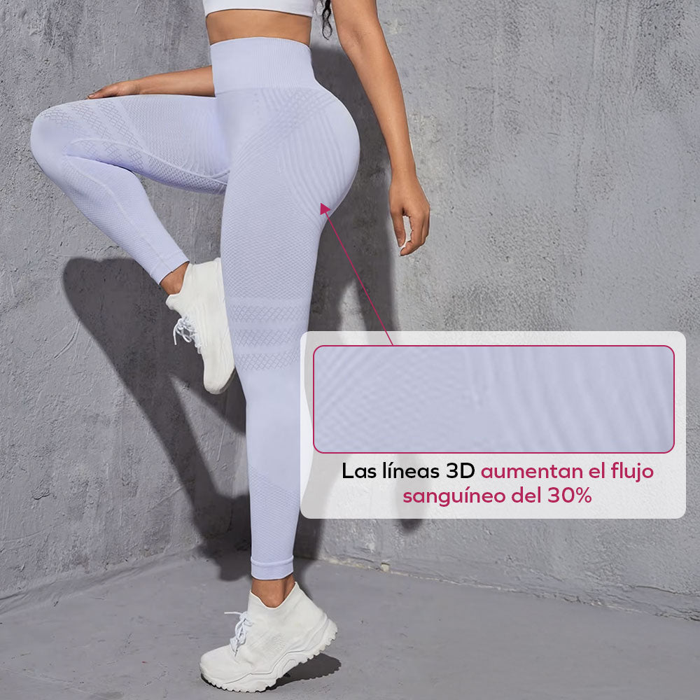 Legging 3D | Violeta Claro