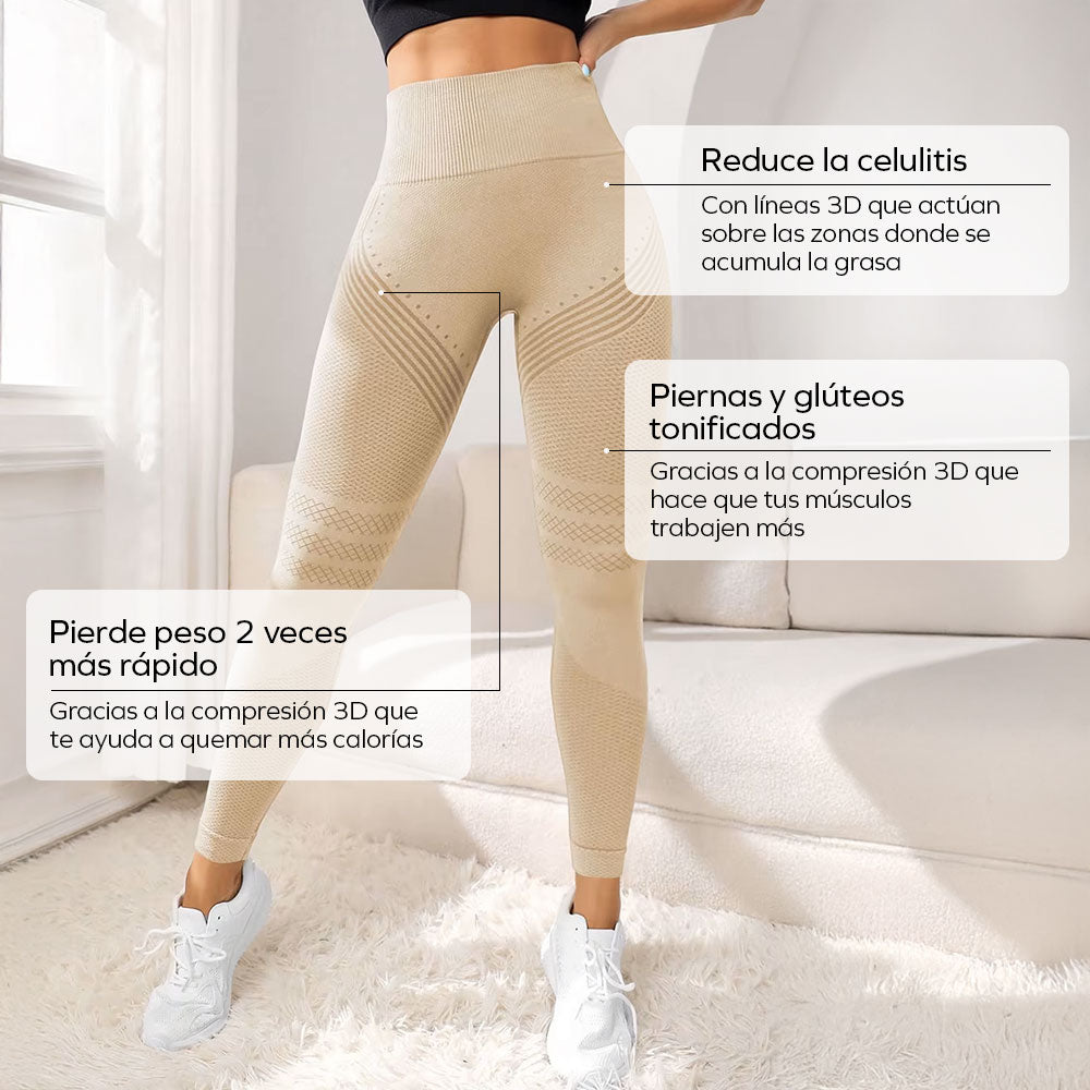 Legging 3D anticelulitis Leonie and Co