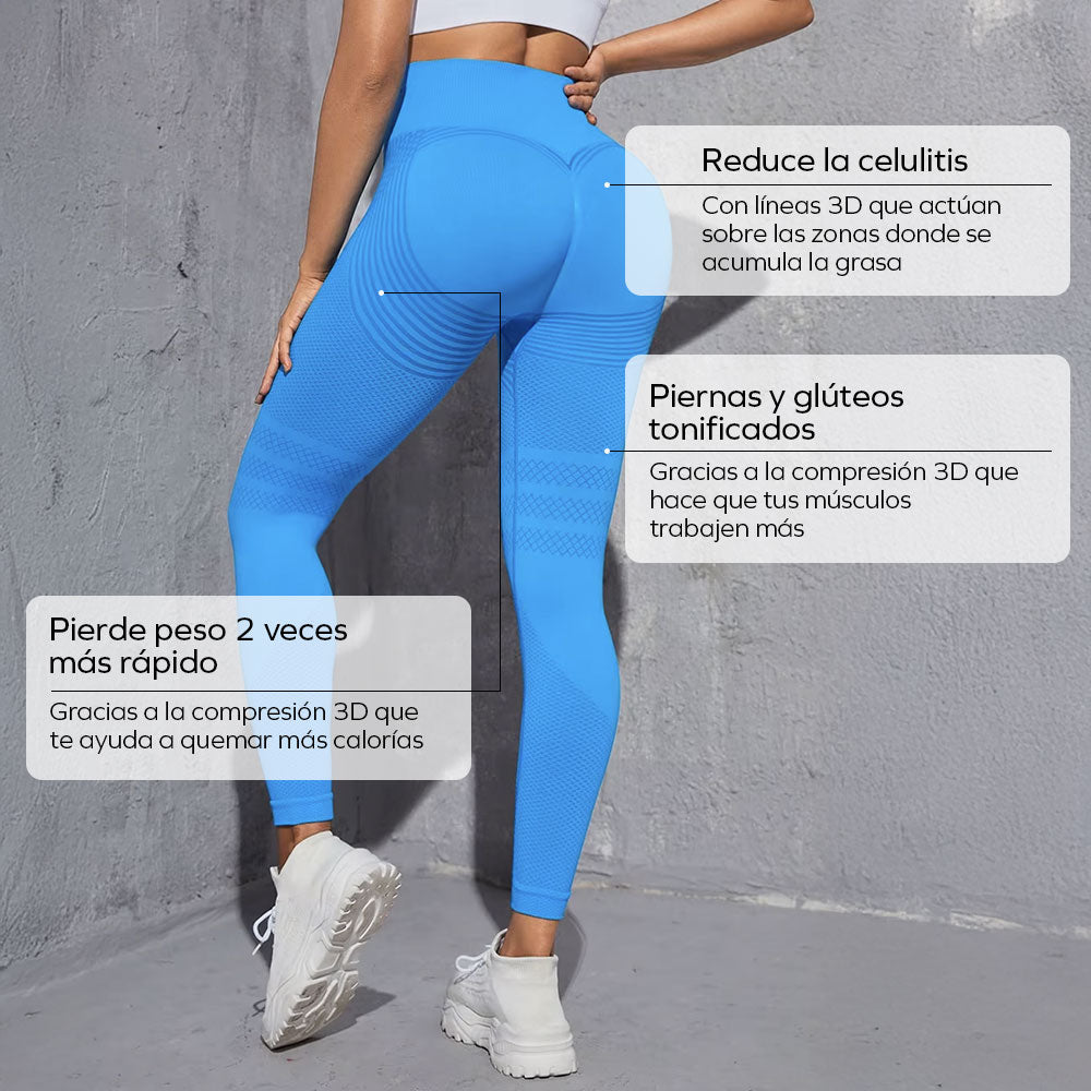 Legging 3D | Azul
