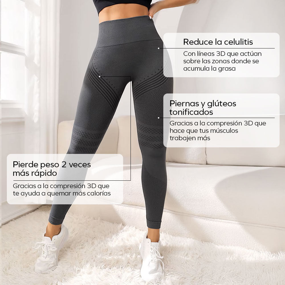 Legging 3D anticelulitis Leonie and Co