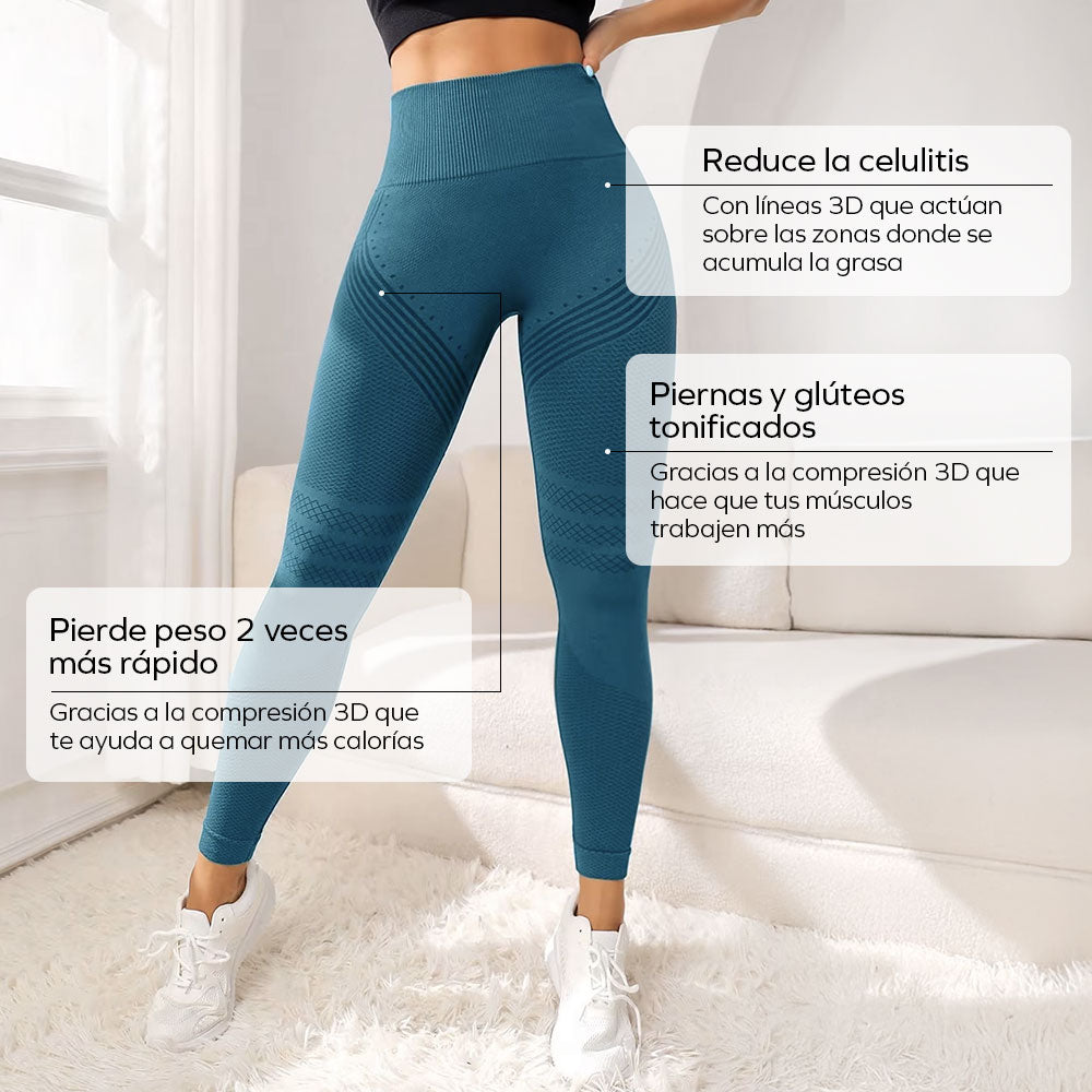 Legging 3D anticelulitis Leonie and Co
