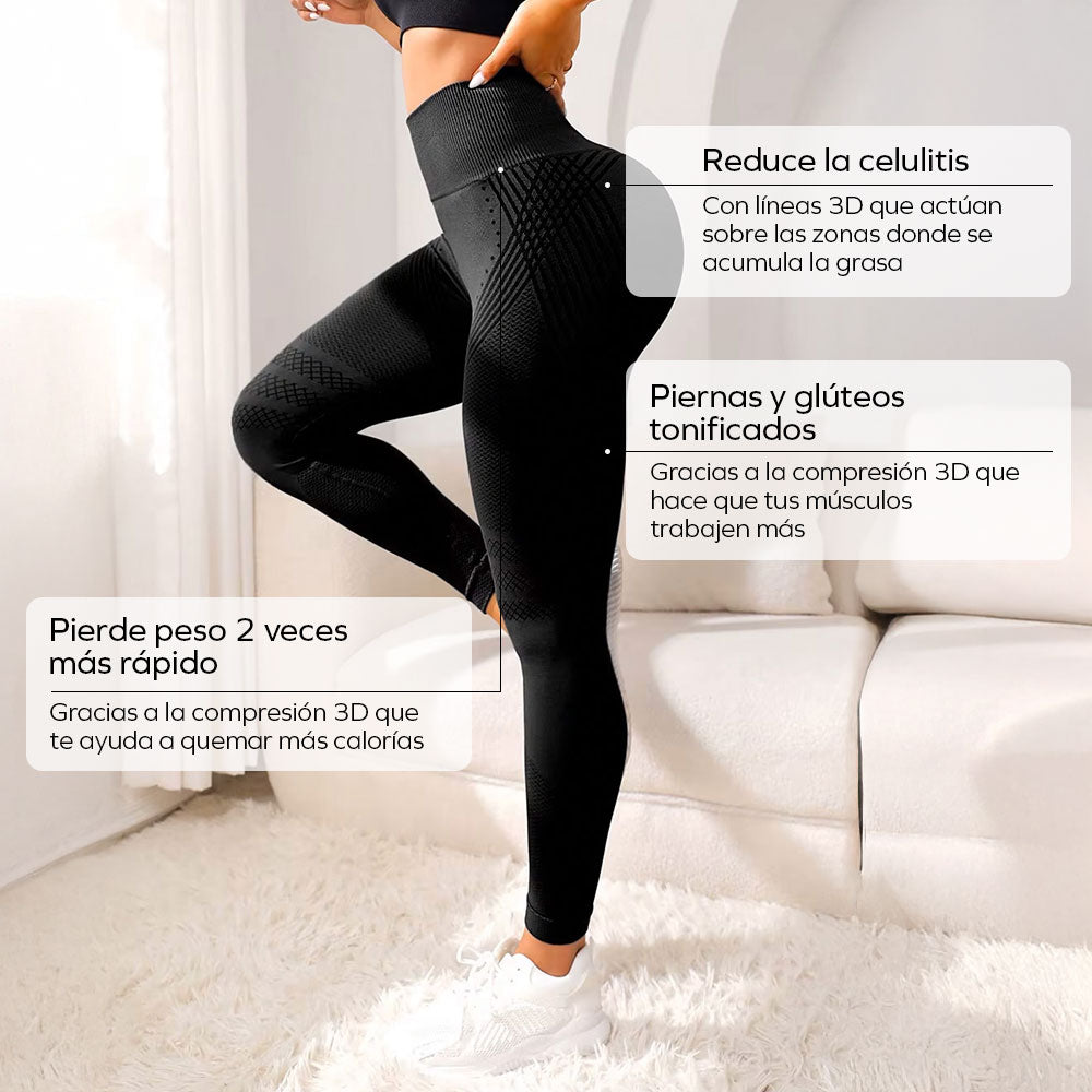 Legging 3D anticelulitis Leonie and Co