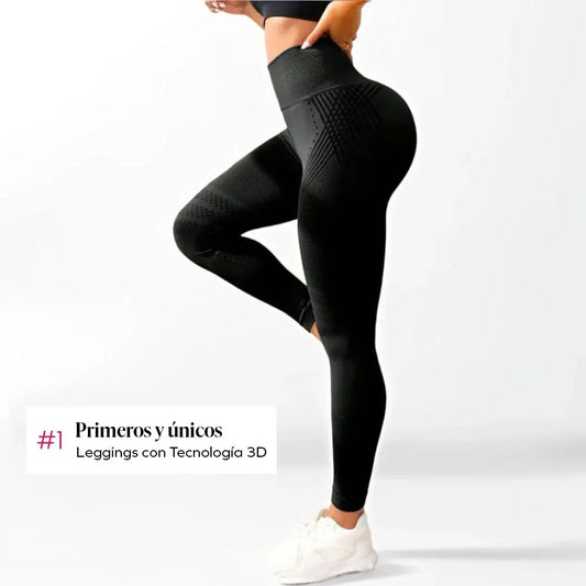 Legging 3D | Negro