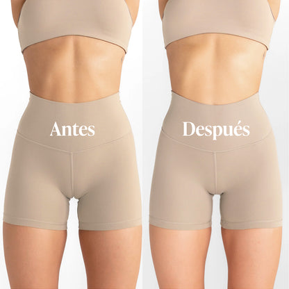 Tanga de talle medio color piel (Lote de 3)